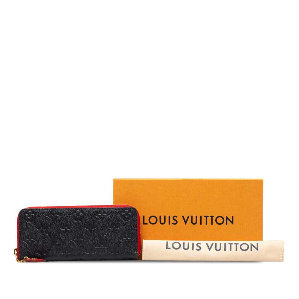 Black Louis Vuitton Monogram Empreinte Clemence Z… - image 12