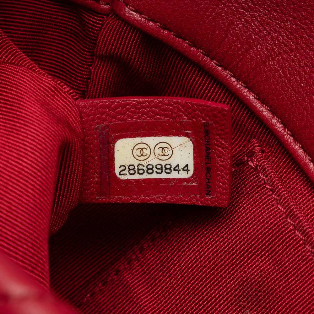 Red Chanel Lambskin 19 Belt Bag - image 7