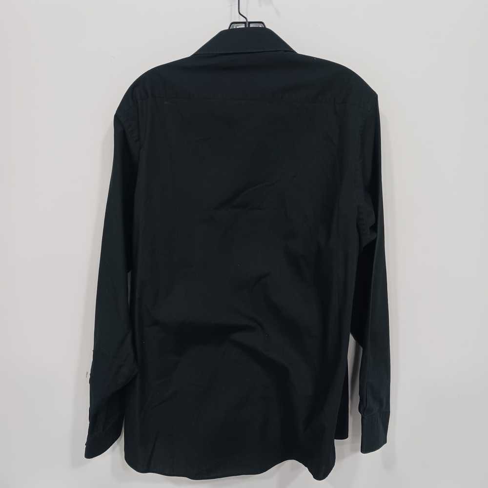 Pierre Cardin Women's Black Button Up Shirt Size … - image 2
