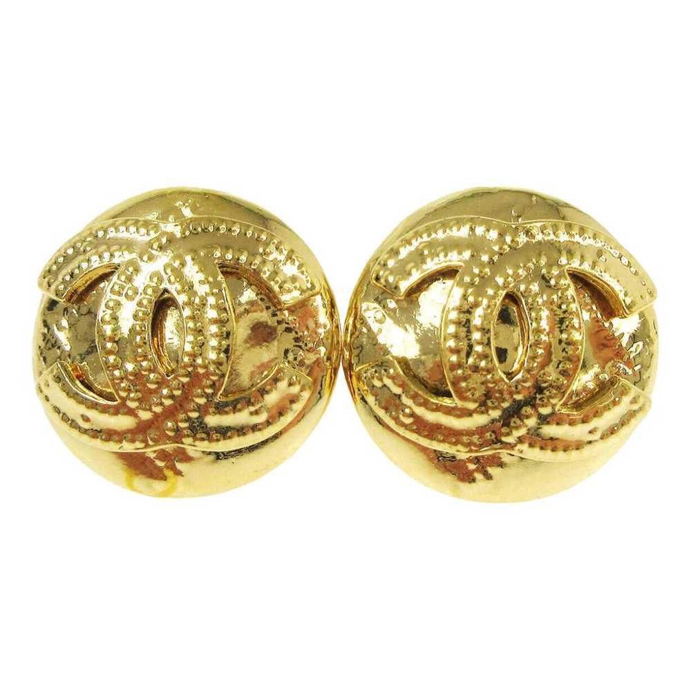 Chanel Cc earrings - image 1