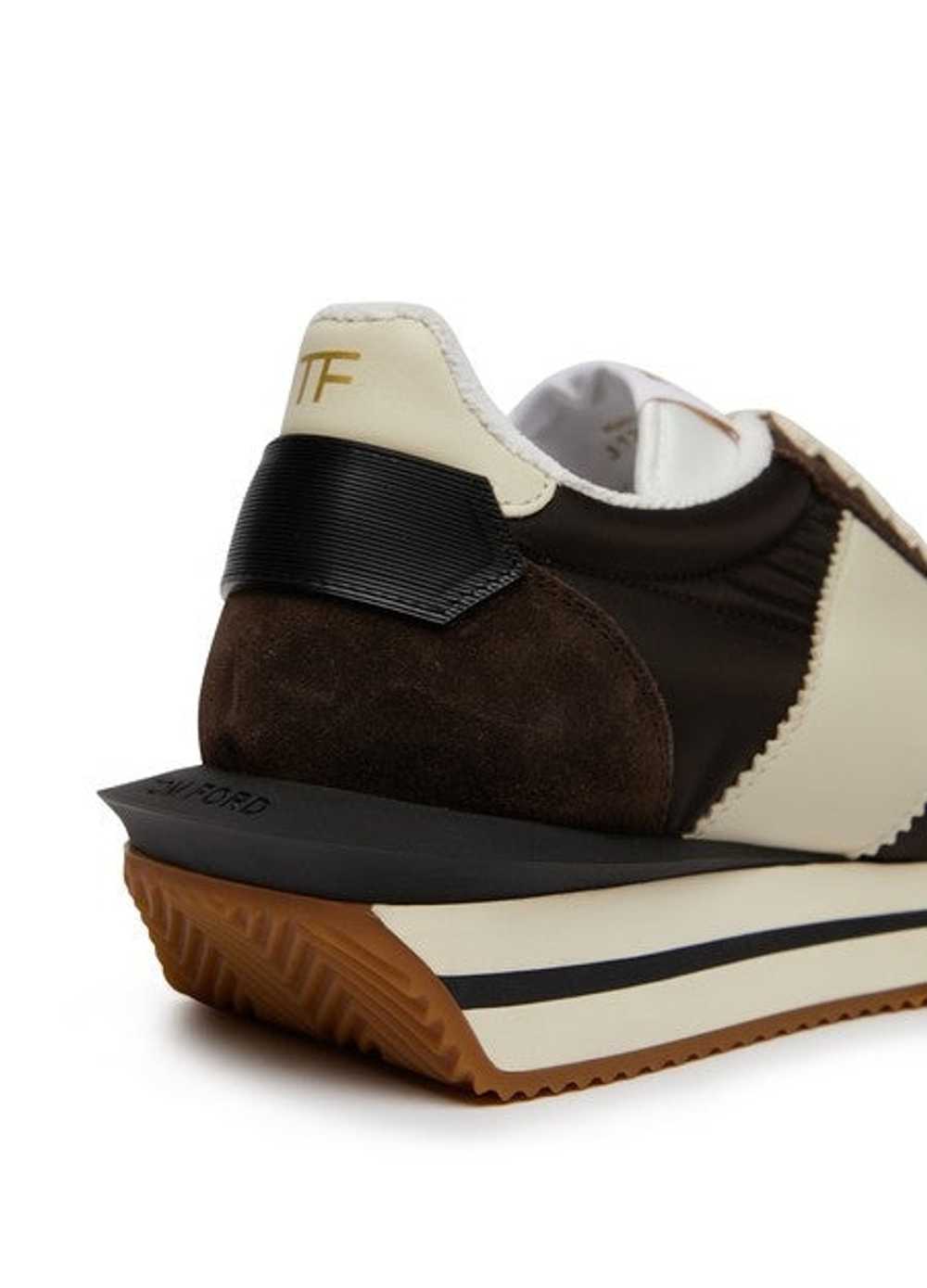 Tom Ford Men Suede & Tech Low Top Sneakers - image 6