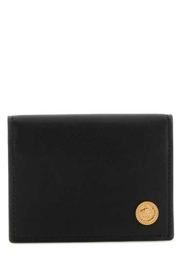 Versace Man Black Leather Medusa Biggie Wallet