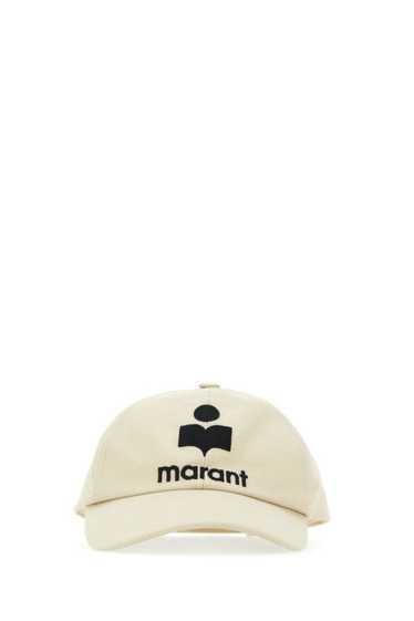 ISABEL MARANT MAN Ivory Cotton Tyron Baseball Cap - image 1