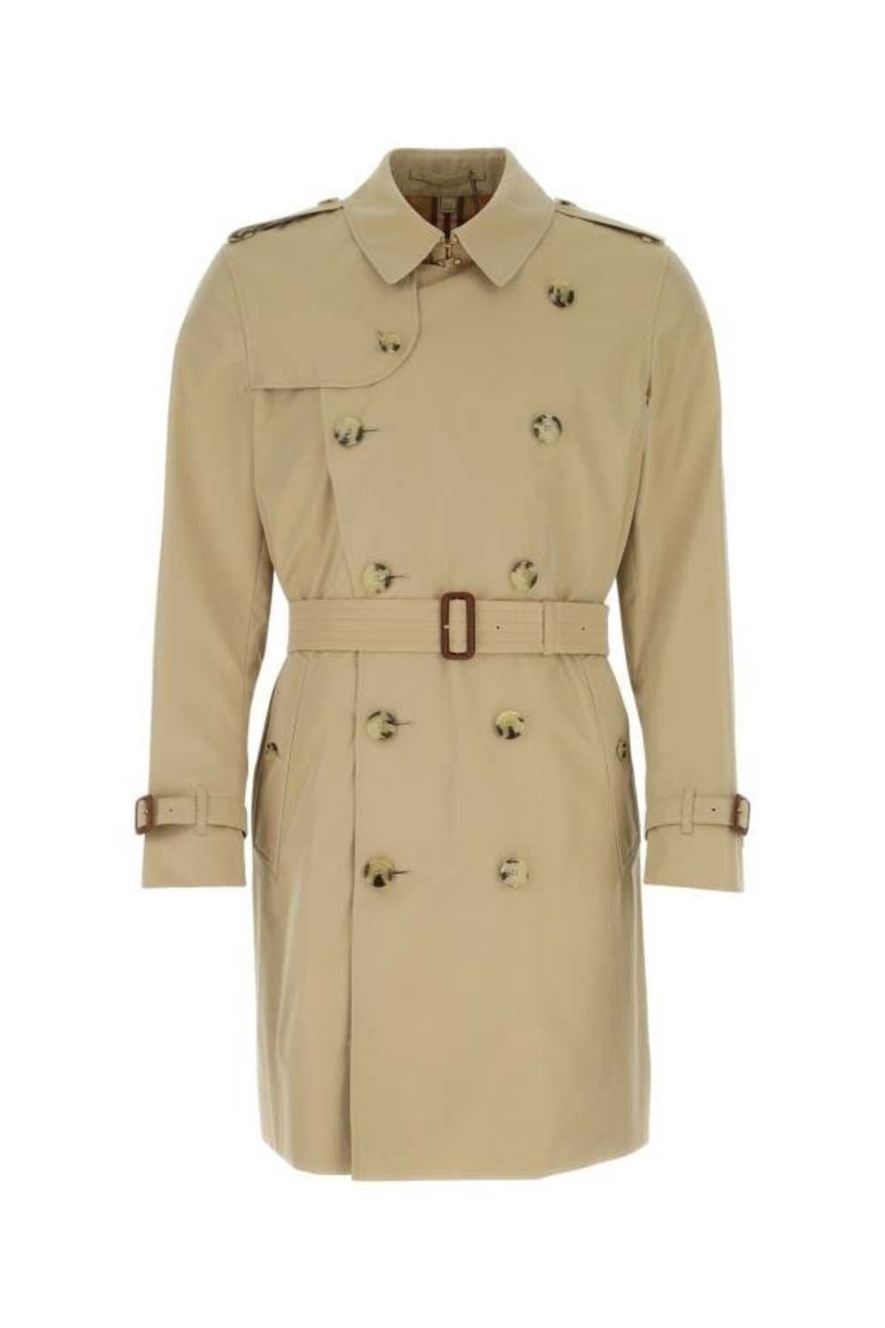 BURBERRY Beige Cotton Kensington Heritage Trench - image 1