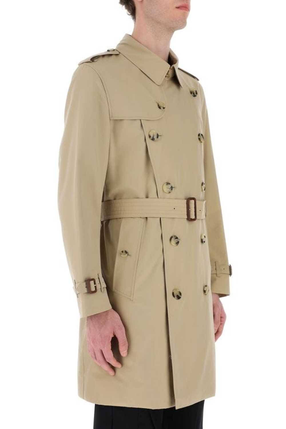 BURBERRY Beige Cotton Kensington Heritage Trench - image 3