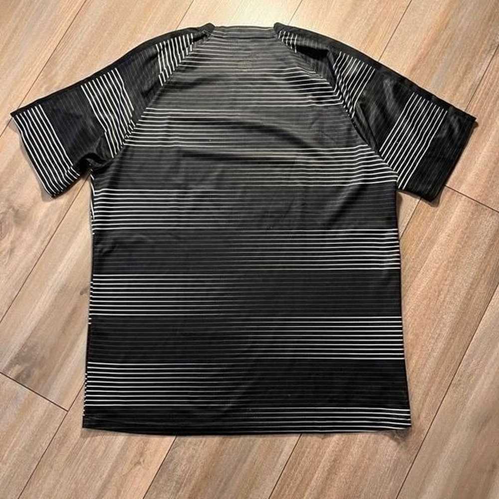 Nike Black Pattern Athletic Workout Shirt Men XL … - image 5