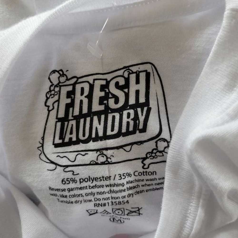 Fresh Laundry mens white New York Brooklyn shirt … - image 7