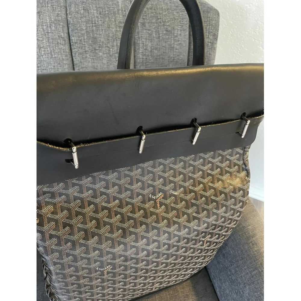 Goyard Steamer leather bag - image 3