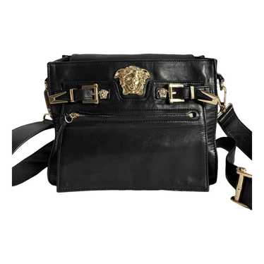 Versace La Medusa leather crossbody bag