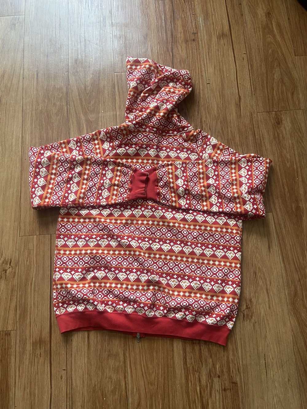 Bape Og Red Pixelated Bape Full Zip Up, red - image 3