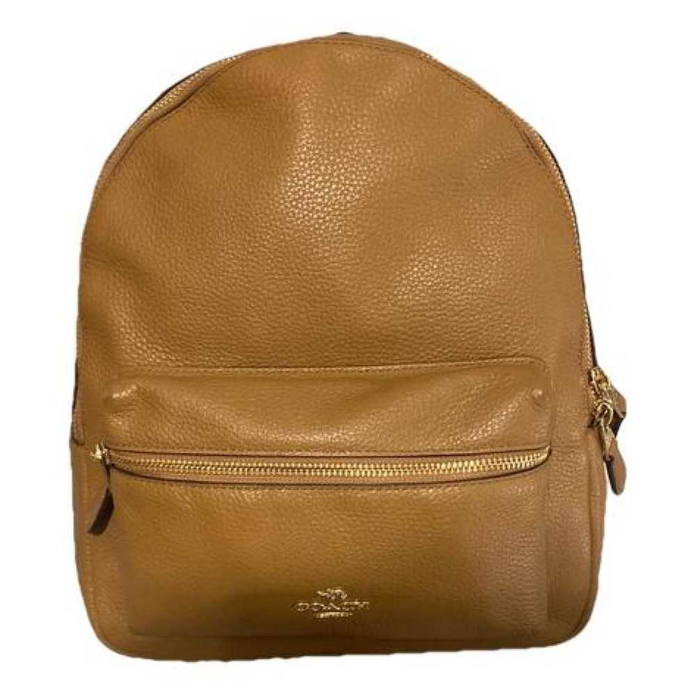 Coach Campus leather backpack - image 1