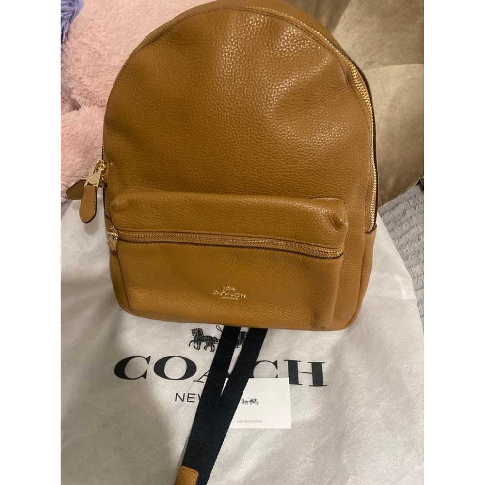 Coach Campus leather backpack - image 2