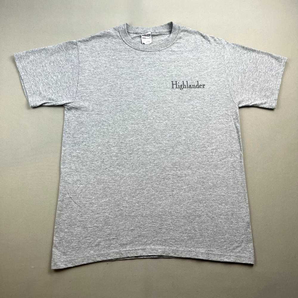 Vintage Warrior Fantasy T-Shirt Adult Medium Gray… - image 3