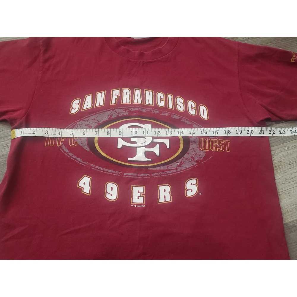 Reebok San Francisco SF 49ERS Short Sleeved Shirt… - image 5