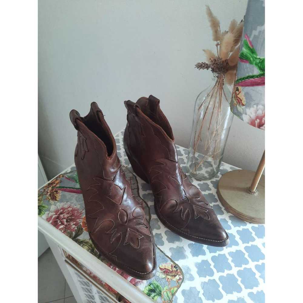 Sartore Leather cowboy boots - image 2