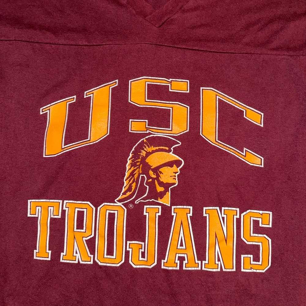 Vintage USC Trojans Logo 7 Shirt - image 3