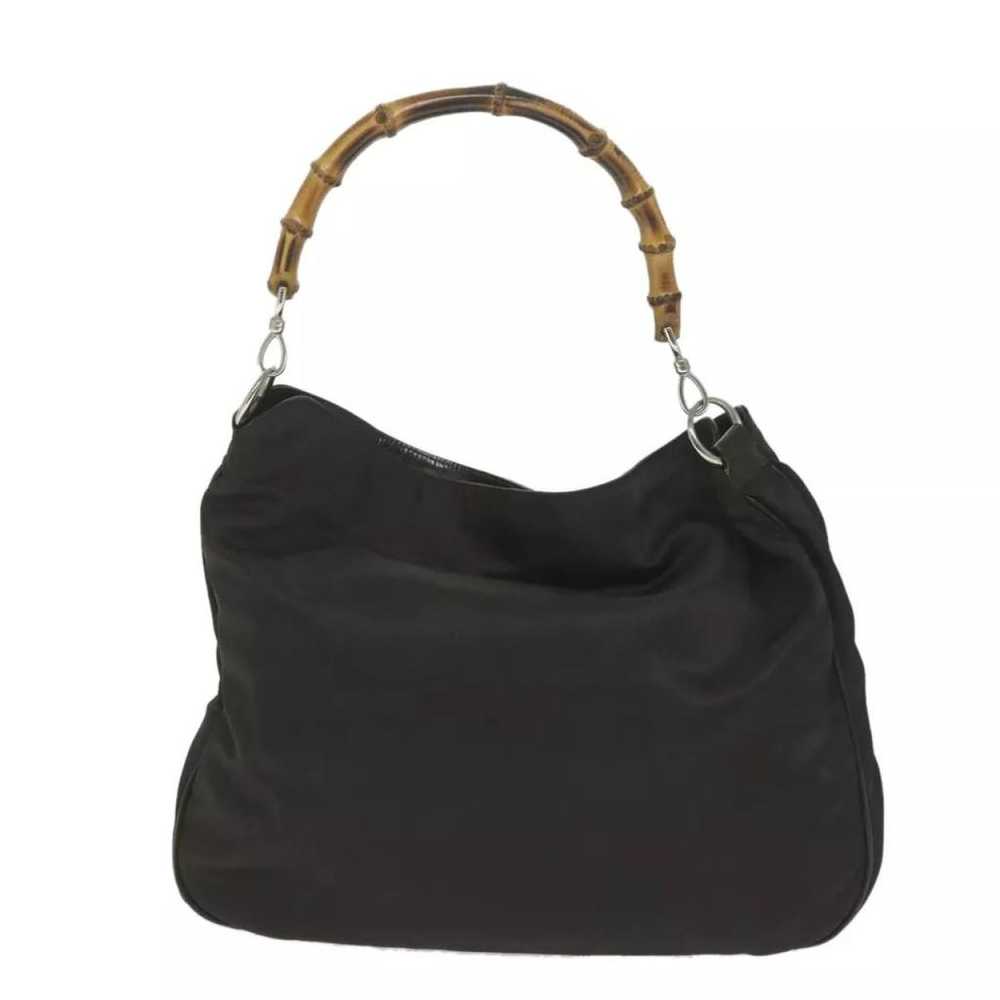 Gucci Bamboo leather handbag - image 2