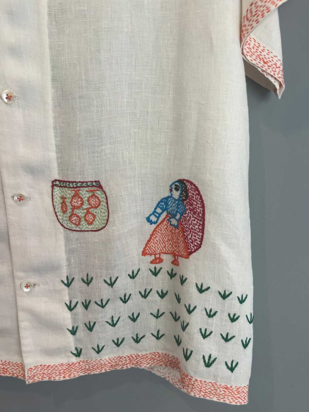 Harago Harago Hand Embroidered Shirt - image 4