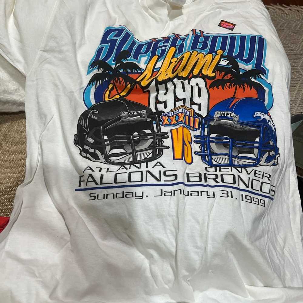 Shirt Vintage Superbowl XXXIII 1999 Shirt Men's X… - image 1