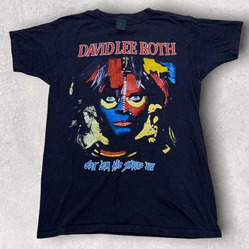 Band Tees × Vintage Vintage David Lee Roth tee - image 1