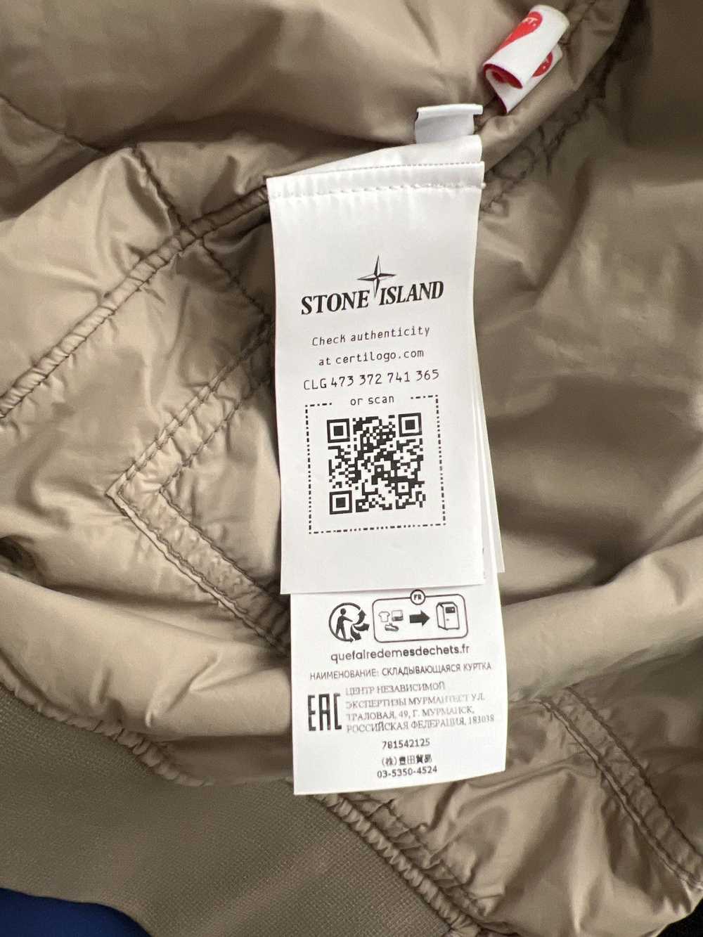 Stone Island Stone Island Bomber Beige $800 Retail - image 7