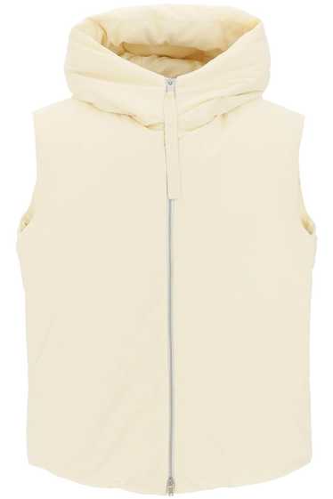 Jil Sander Oversized Hooded Down Vest