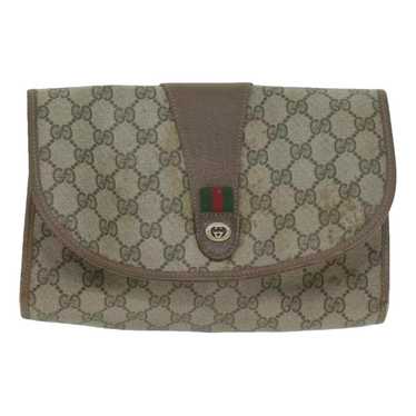 Gucci Animalier leather clutch bag