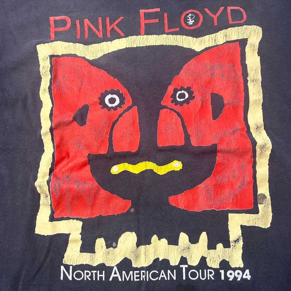 Vtg Pink Floyd 1994 North American Tour Shirt Sz … - image 2
