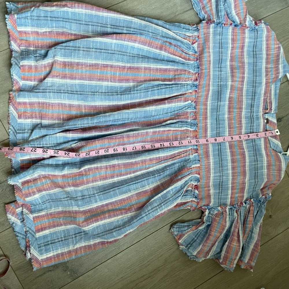 Free people Summer nights striped dress boho west… - image 8