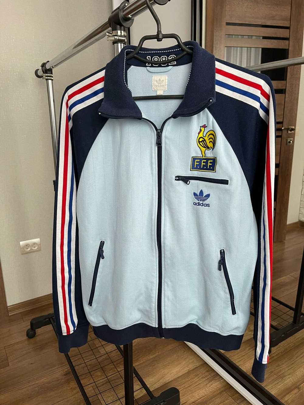 Adidas × Soccer Jersey × Vintage Adidas France Vi… - image 2