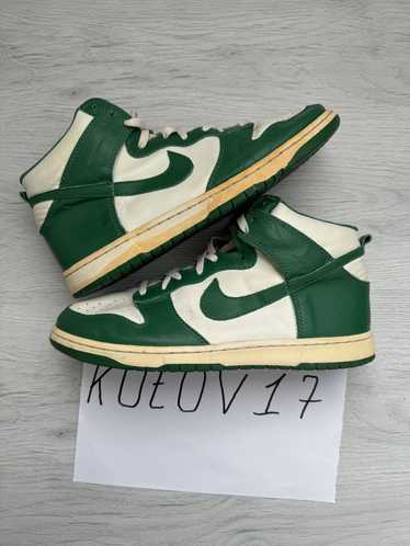 Nike × Vintage Dunk High Vntg Sail | Pine Green-N… - image 1