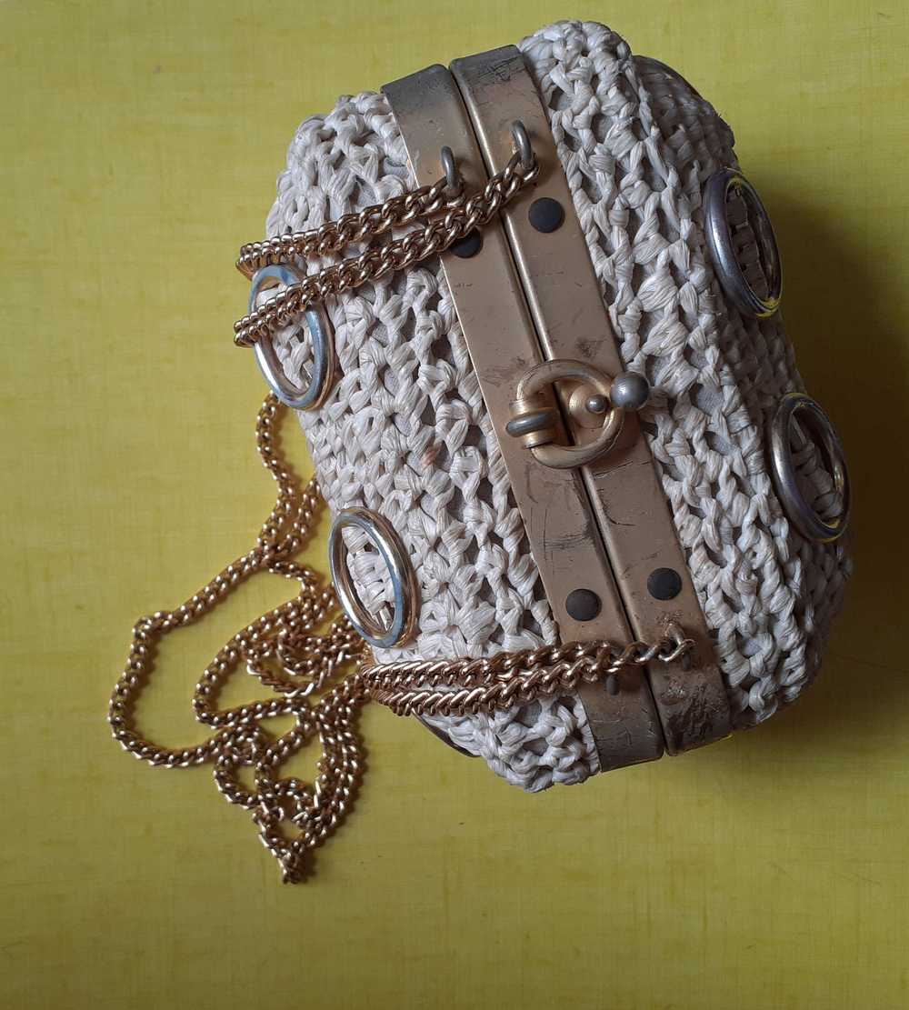 Mini sac en raphia - image 2