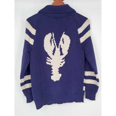 J.Crew J Crew Women's Lobster Sweater Jacket Sz X… - image 1
