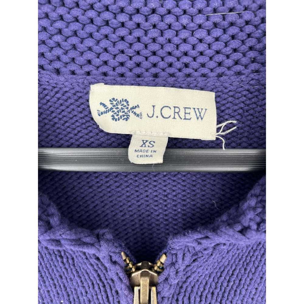 J.Crew J Crew Women's Lobster Sweater Jacket Sz X… - image 4