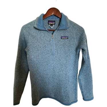 Patagonia fleece lined 1/4 zipper jacket