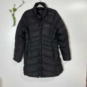 Marmot Montreal Coat Black Long Down Parka Jacket