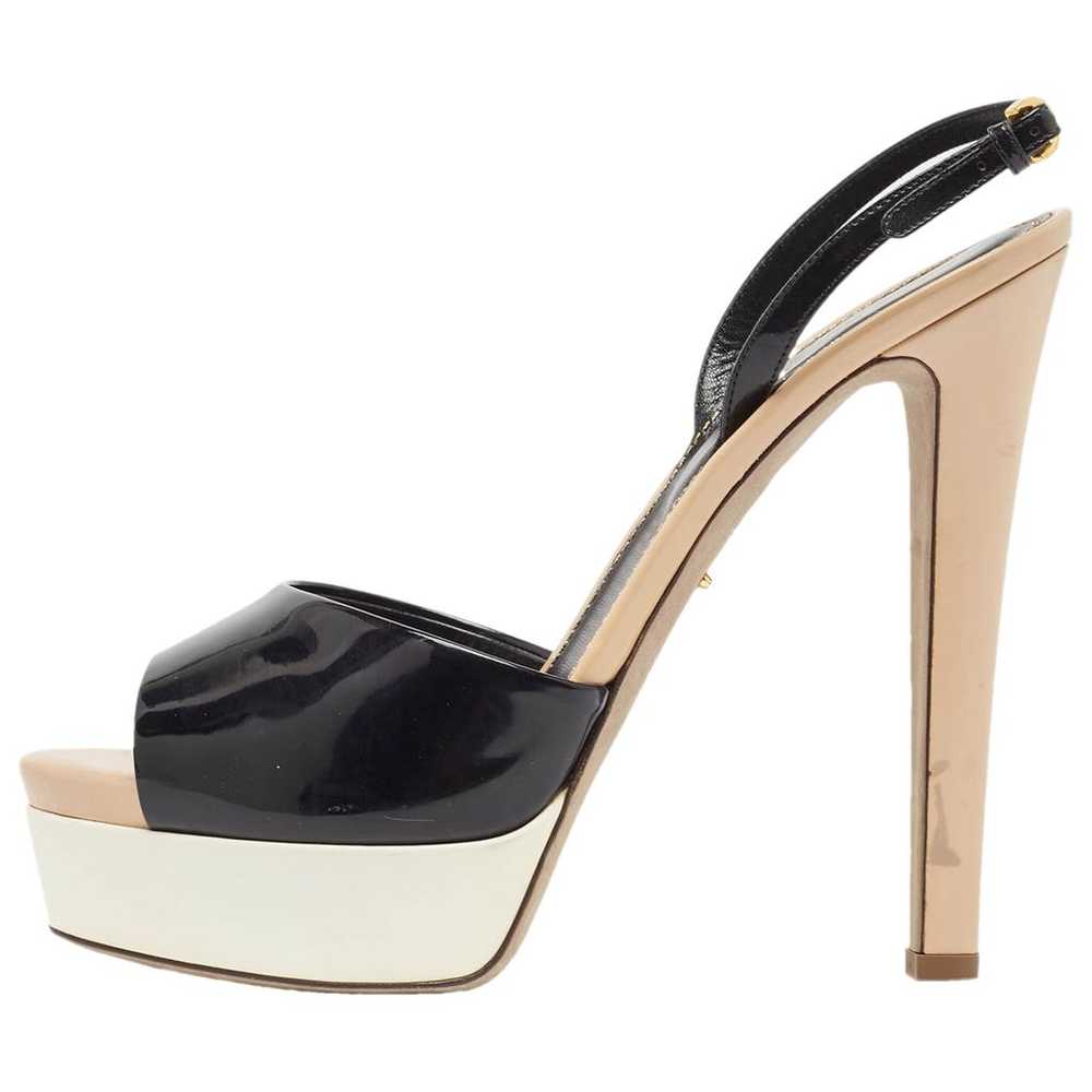 Sergio Rossi Patent leather sandal - image 1