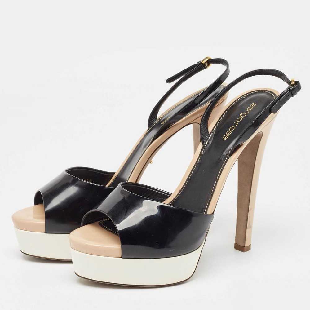 Sergio Rossi Patent leather sandal - image 2