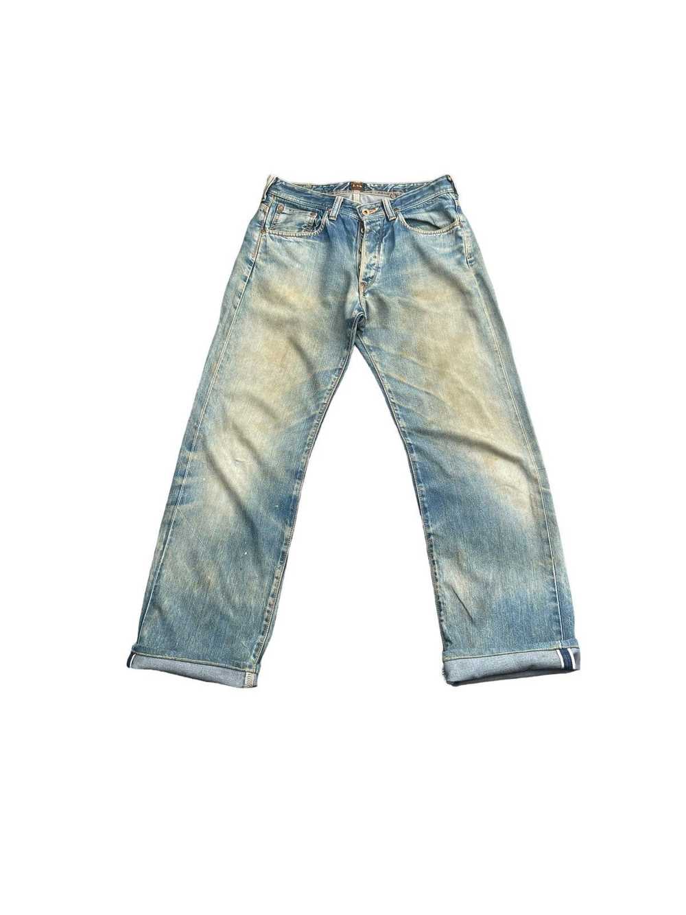 Distressed Denim × Lee × Vintage Vintage Lee Cowb… - image 1