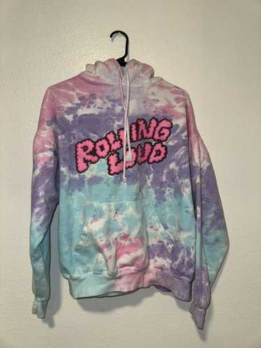 Rolling Loud 2019 Banc of California Tie Dye cheapest Hoodie Hip Hop Size L