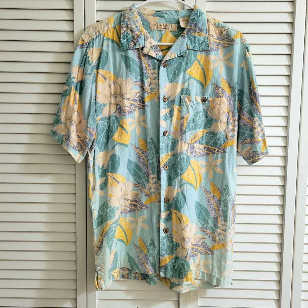 Other Island Republic Hawaiian Shirt Mens Sz M Tu… - image 1