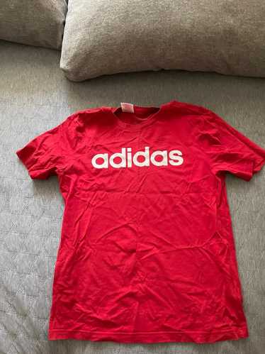 Adidas × Sportswear Adidas T-Shirt Red Sportswear 