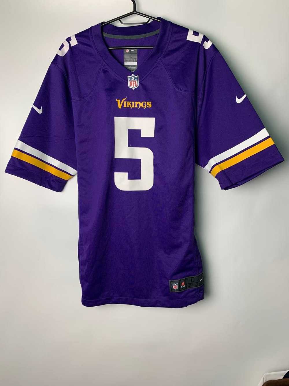 Jersey × NFL × Nike Minnesota Vikings #5 Teddy Br… - image 1