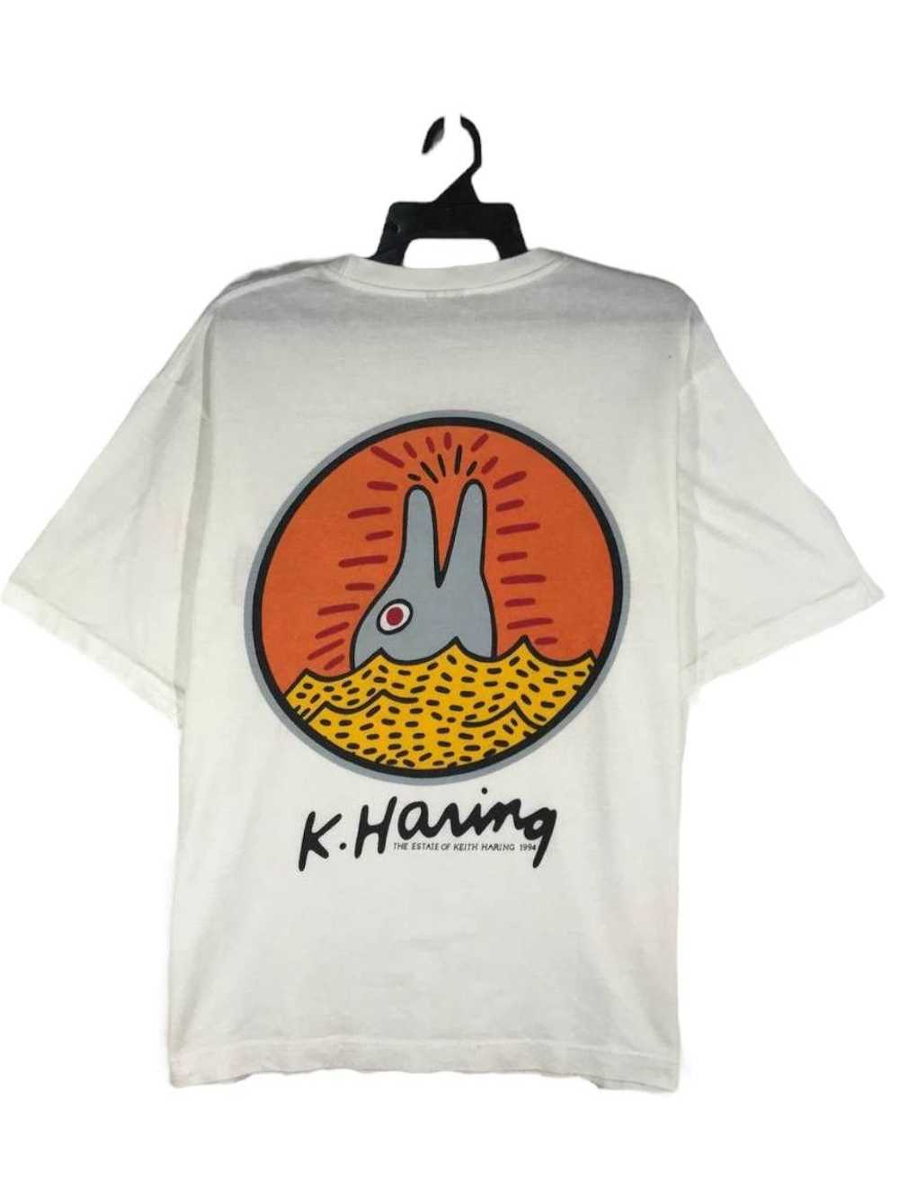 Art × Vintage vintage 1994 Keith Haring Dolphin - image 1