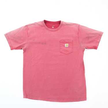 Carhartt × Tee Carhartt Sun Faded Red Heavyweight… - image 1