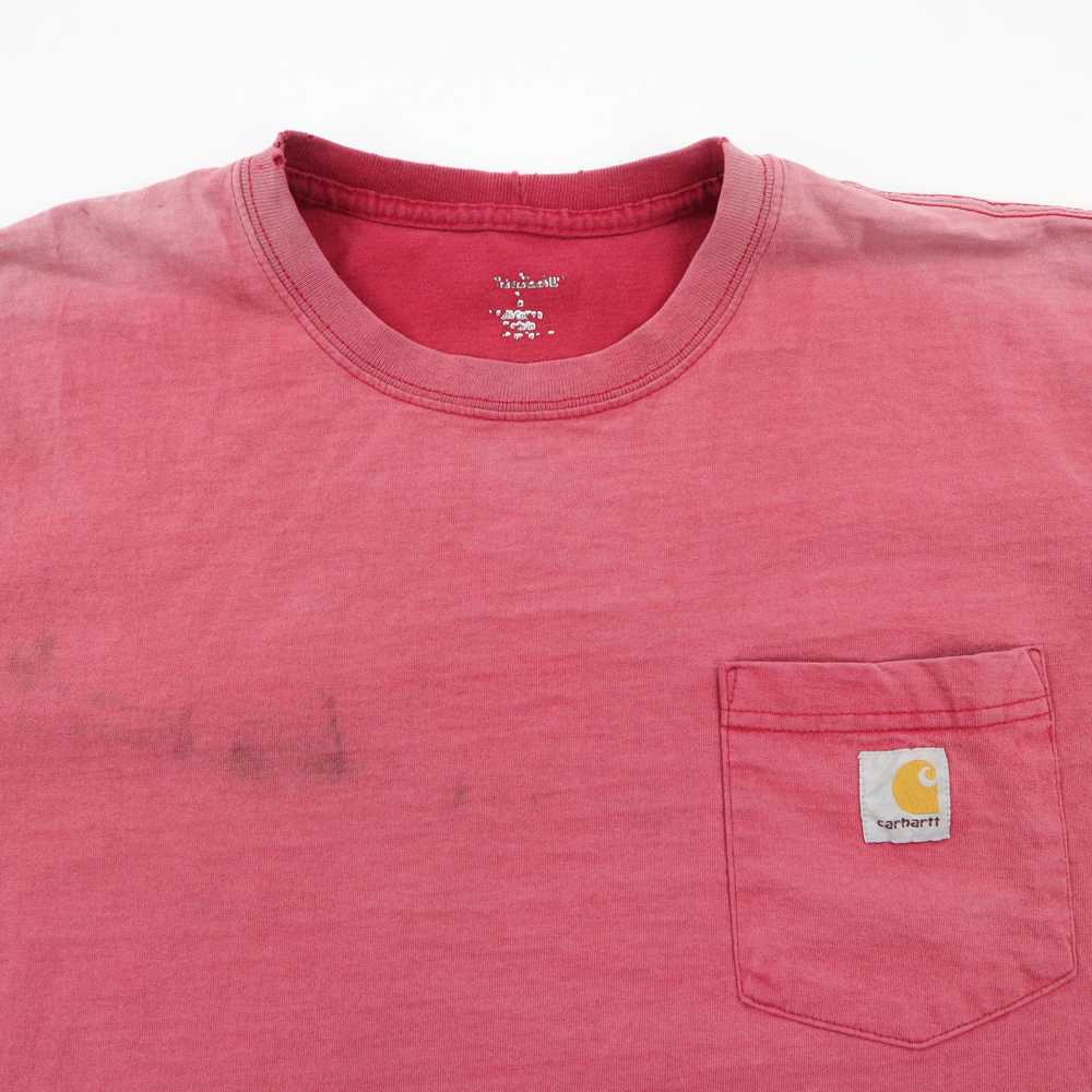 Carhartt × Tee Carhartt Sun Faded Red Heavyweight… - image 4