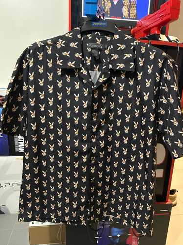 Playboy Vintage Silk Playboy Button Up