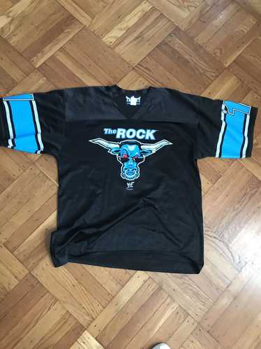 Wwf Vintage WWF The Rock Football Jersey