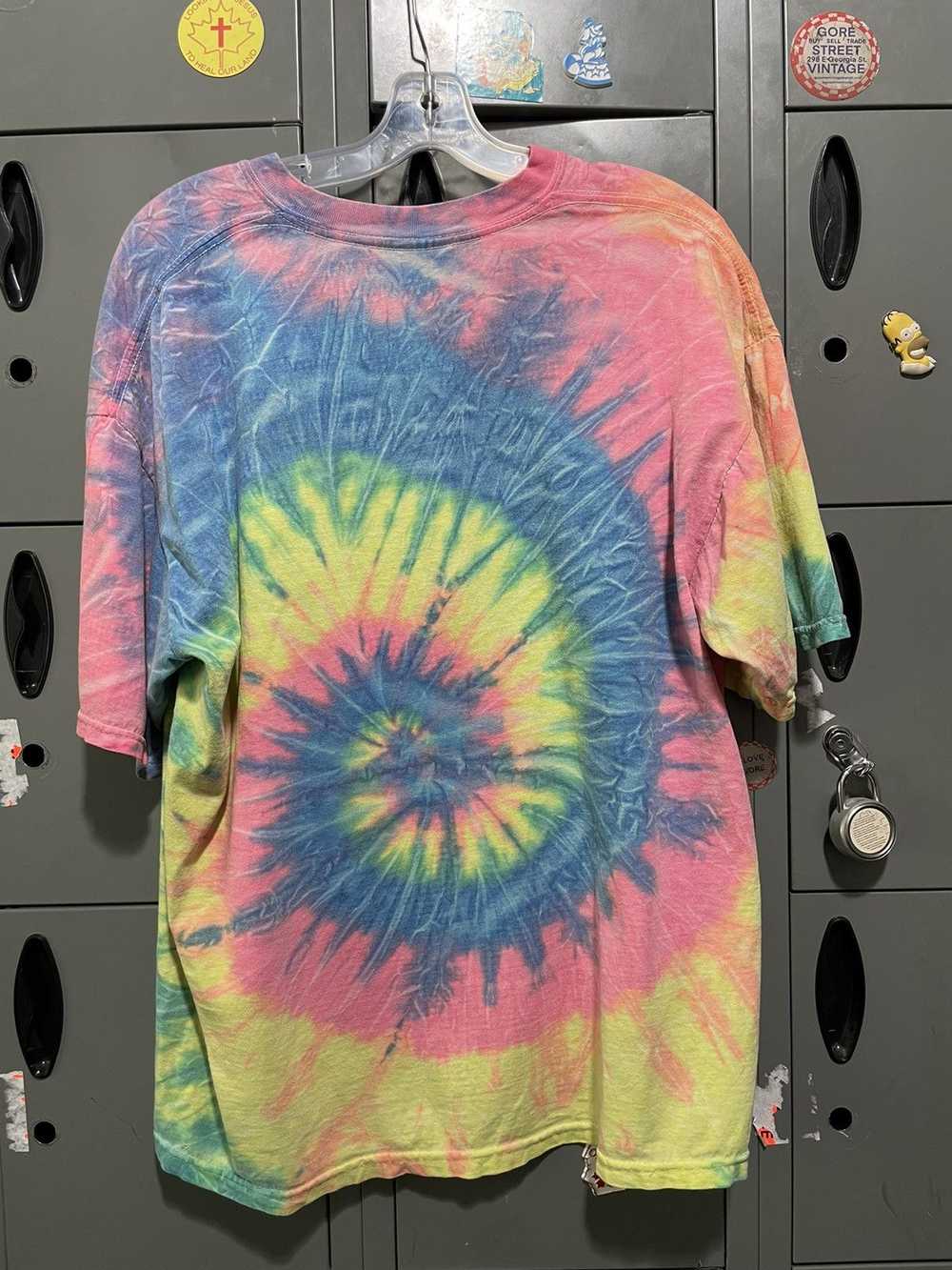 Gildan × Humor × Vintage Enjoy Weed tie dye joke … - image 2