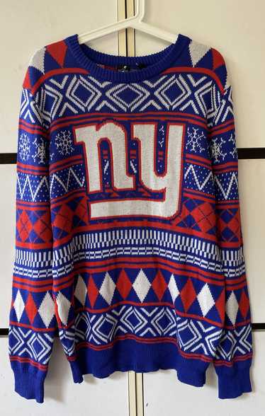 NFL × Streetwear NEW YORK NY NFL KINTWEAR SWEATER